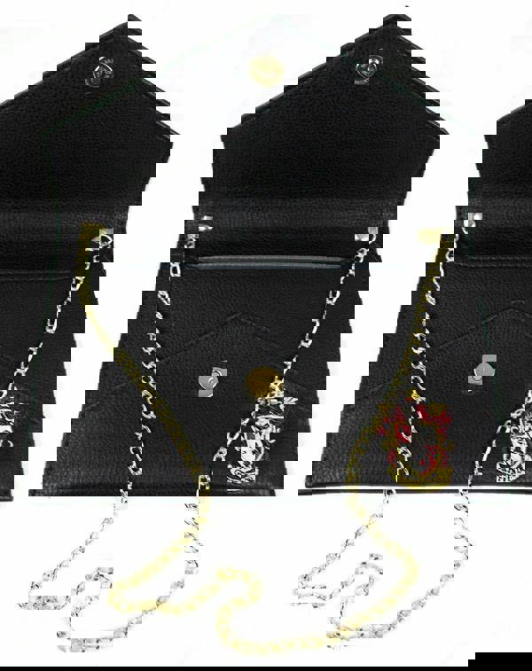 Vanilla Underground Danielle Nicole Womens Black Gryffindor Clutch Bag (One Size)