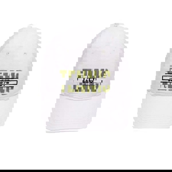 Lacoste Embroidered Gabardine Baseball Cap - Cream