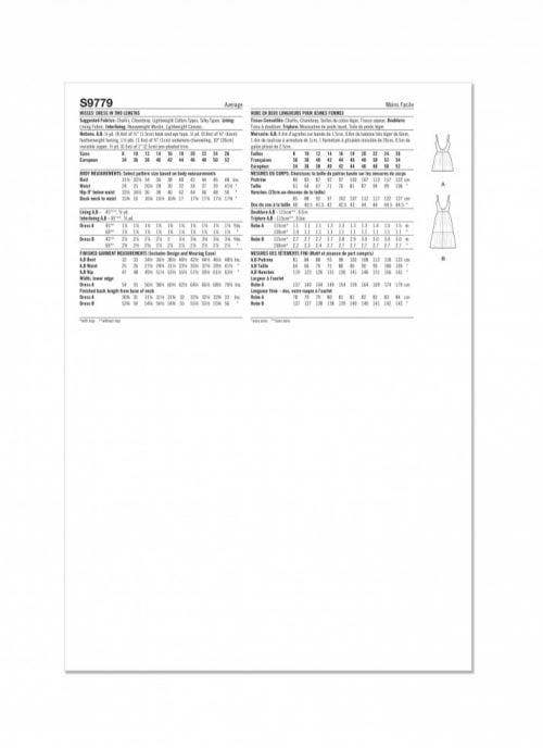 Simplicity Sewing Pattern 9779, Dresses for Women, K5 (8-10-12-14-16) - Intermediate