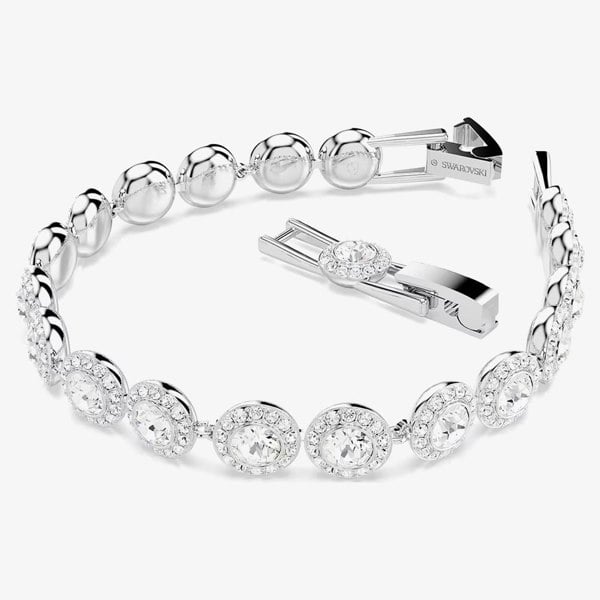 Swarovski Una Angelic Tennis Round Cut Crystals Bracelet 5682279