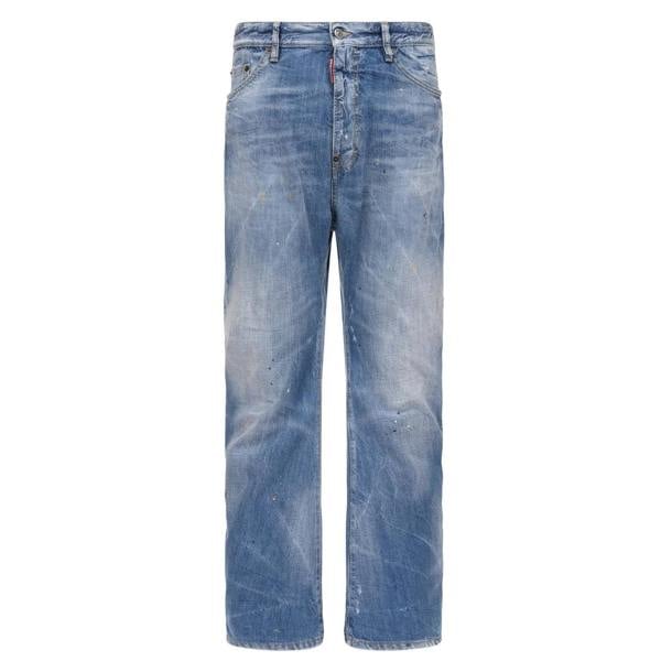 Dsquared2 Clean Baby Blue Wash London Bro Jeans W30