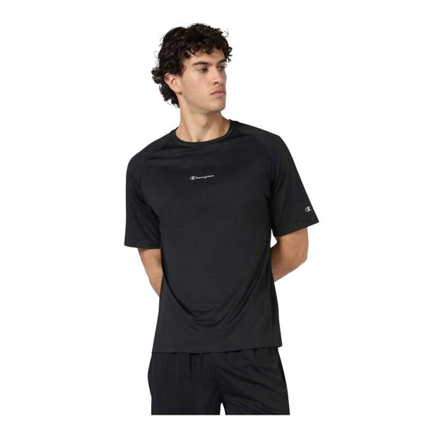 Champion Mens Quick Dry Performance T-Shirt - Black - 