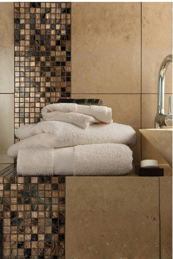Dyzi Supersoft Absorbent Egyptian Cotton Bathroom Towels 550GSM