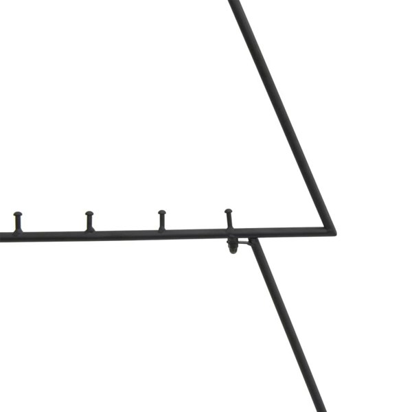Berkfield Metal Christmas Tree for Decoration Black 90 cm