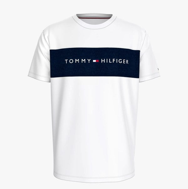 Tommy Hilfiger T-SHIRT BLO LOG Mens White
