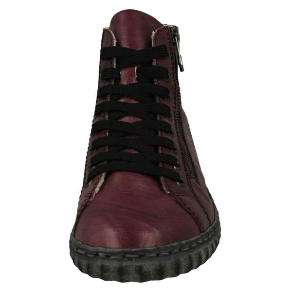 Rieker Ladies Rieker Fleeced Lined Ankle Boots N0921