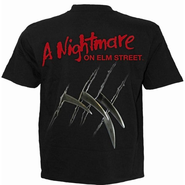 Spiral Direct Unisex Adult Freddy Claws Nightmare On Elm Street T-Shirt - Black