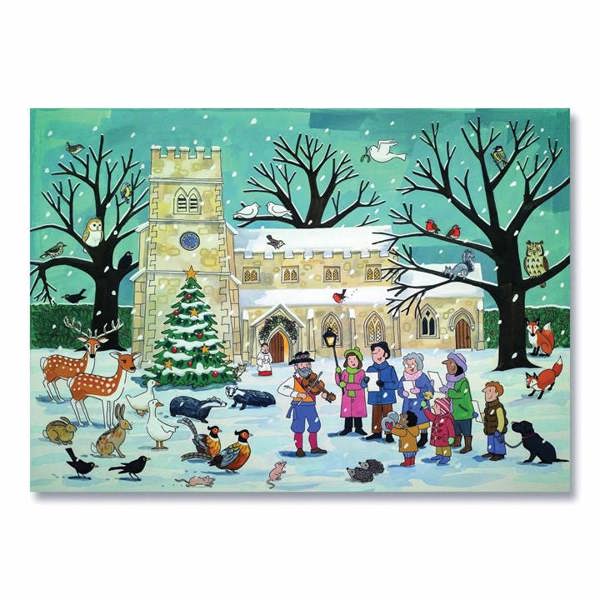 Winter Wildlife Traditional Advent Calendar, Advent Calendars And Cards, Month To View, Animals, Gift