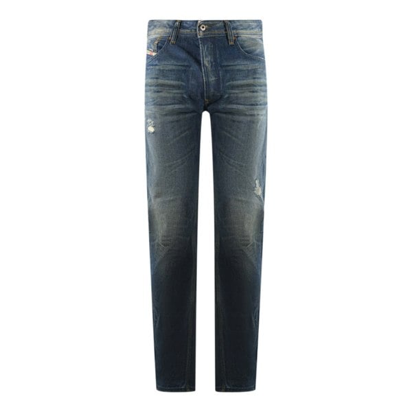 Diesel Bravefort 801M Men's Straight Leg Jeans - Blue