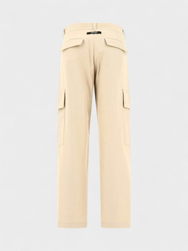 Palm Angels Metal Frame Trousers Beige - Supplied FashionPalm Angels