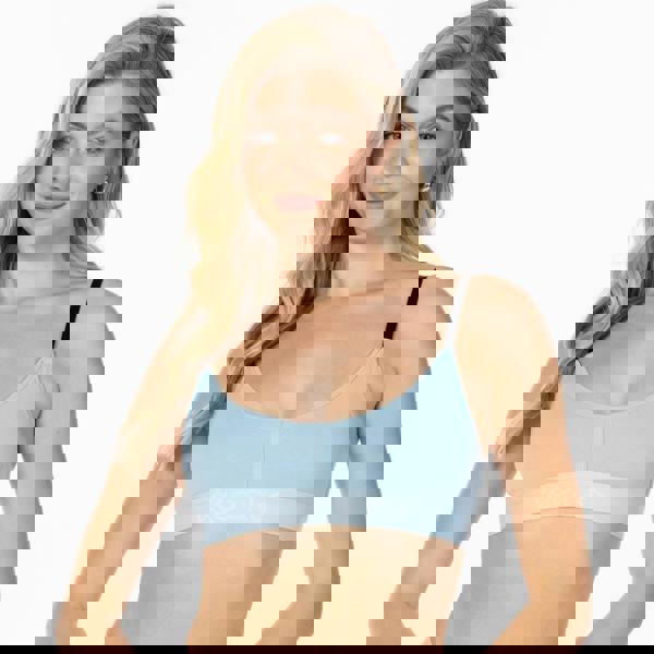 Kecks Powder Modal Lounge Bralette