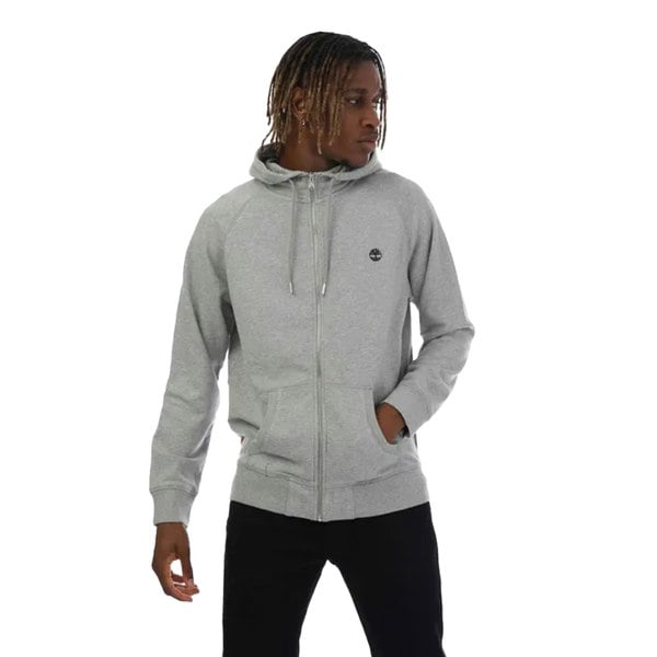 Timberland Mens Exeter River Full Zip Hoodie - Grey Heather