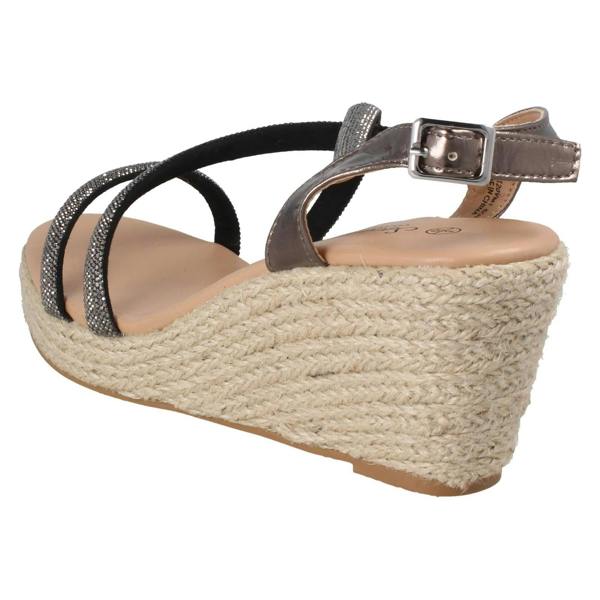 Savannah Ladies Savannah Wedge Heel Sandals F12120