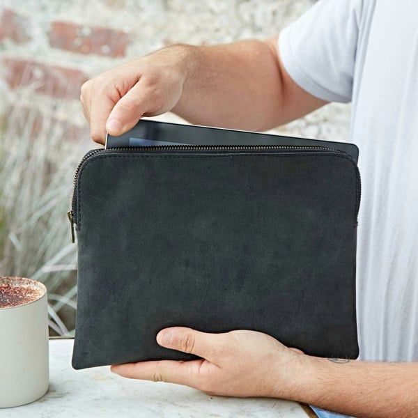 Paper High Buffalo Leather Tablet Case