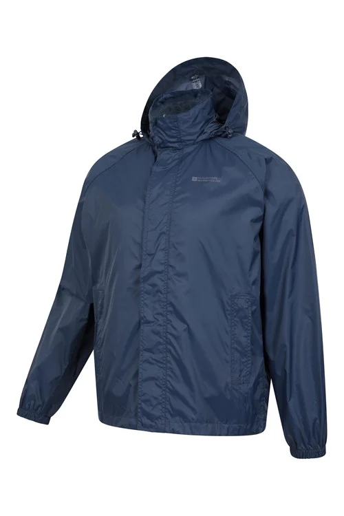 Mountain Warehouse Mens Pakka II Waterproof Jacket - Navy