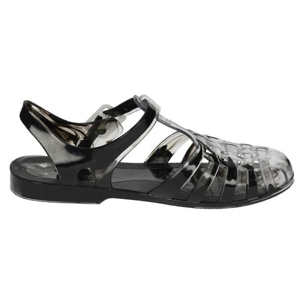 Spot On Ladies Spot On Closed Toe Jelly Shoes