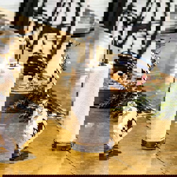 KitchenCraft Industrial Kitchen Metal / Wooden Kitchen Roll Holder