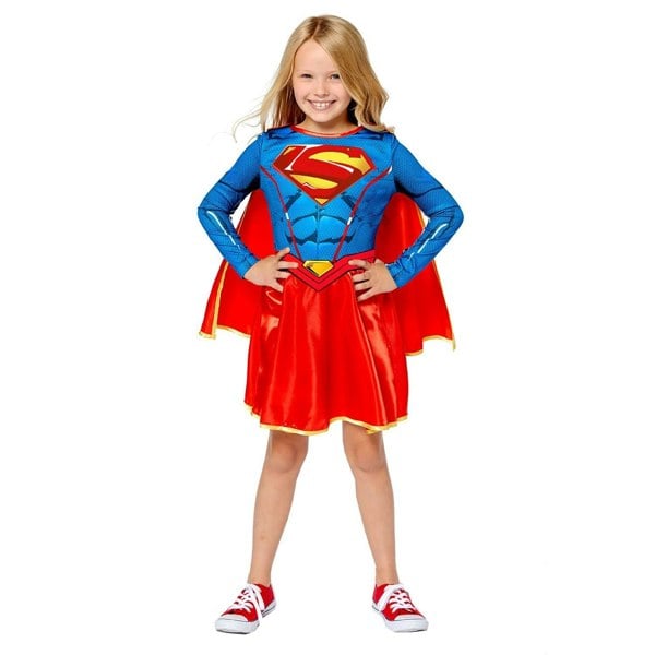 Amscan Child Supergirl Sustainable Costume 6-8 Years