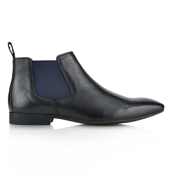 Silver Street London CARNABY Chelsea Boots in Black