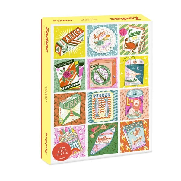 Happily Puzzles Zodiac - 1,000 Piece Jigsaw Puzzle