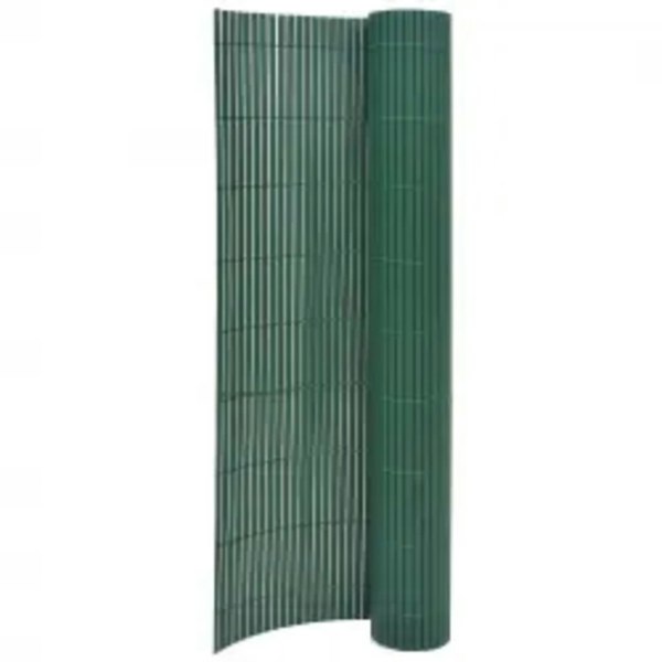 Berkfield Double-Sided Garden Fence 110x500 cm Green