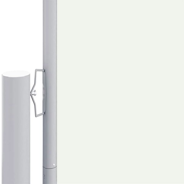 Berkfield Retractable Side Awning Cream 200x600 cm