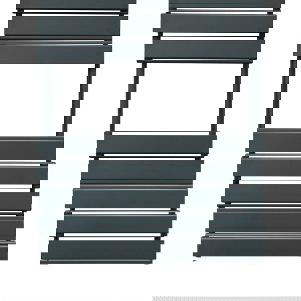 Monstershop Flat Panel Towel Radiator – 1200mm x 500mm – Anthracite Grey