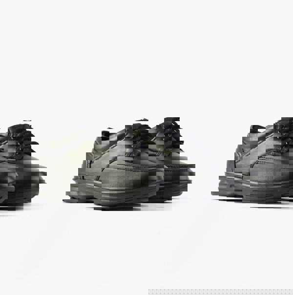 Dr Keller BRIAN Mens Leather Comfort Fit Lace-Up Shoes Black