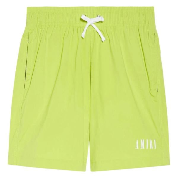 Amiri Core Logo Swimtrunk Lime