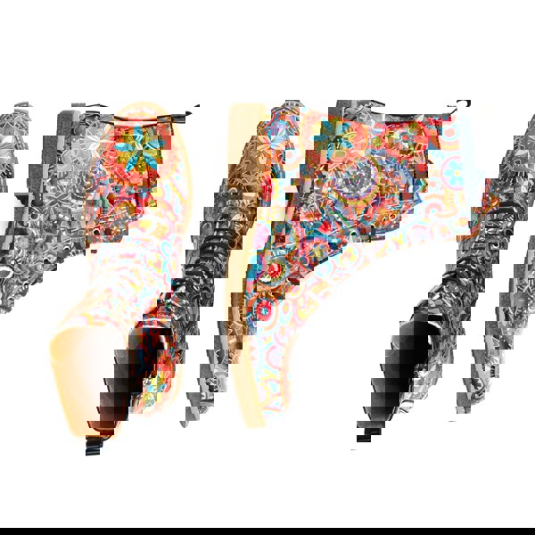 Embassy London Traveller - Signature - Women's higher shaft leather boot with laces and zip