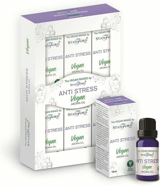 Stamford Vegan Anti-Stress Fragrance Oils, 6 x 10ml