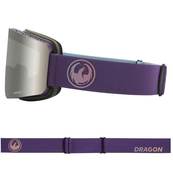 Dragon R1 OTG - Deep Plum with Lumalens Silver Ionized & Lumalens Amber Lens