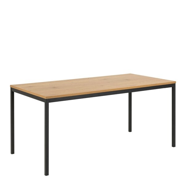 Furniture To Go Seaford Dining Table in Black & Oak