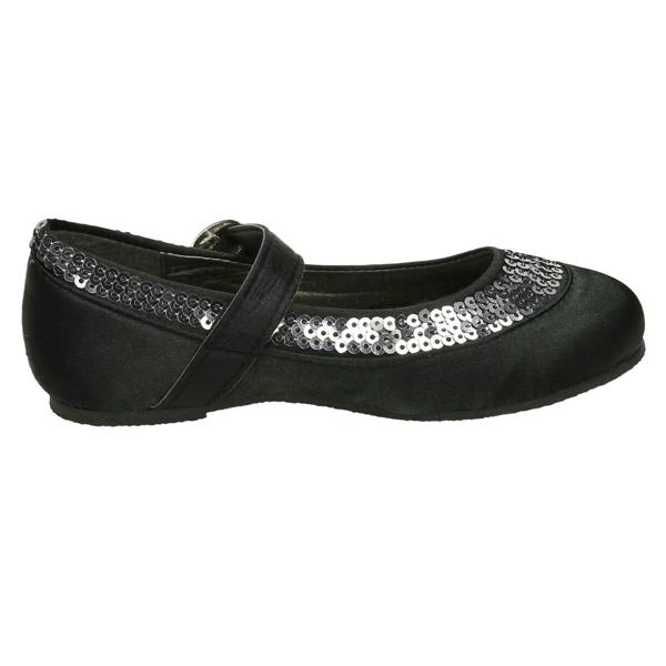 Spot On Girls Spot On Flat Ballerina Sequin Detail