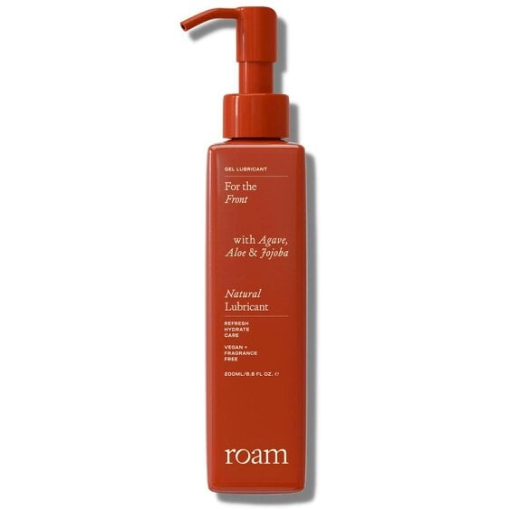 Roam Front Lube for Intimate Comfort - 100% Natural & Vegan Water Based - 200ml