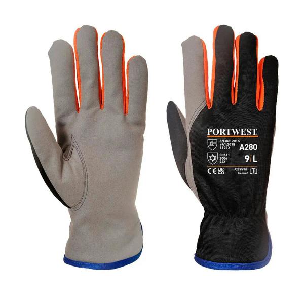 Cold 240 Synthetic Leather Mechanical Glove (Pack of 12) - Hi-Vis Trousers