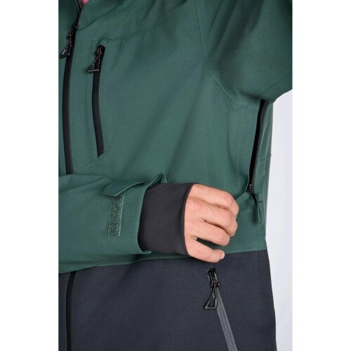 Mountain Warehouse Mens Juno Extreme Waterproof Ski Jacket - Dark Green
