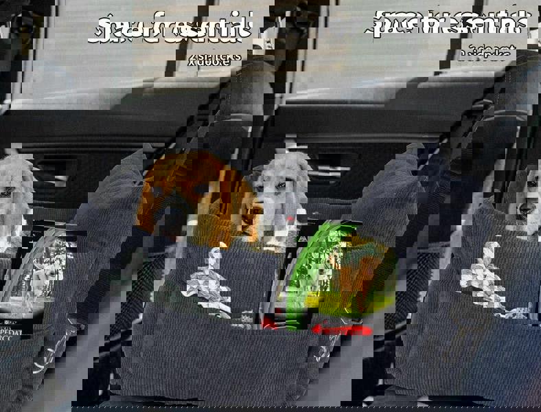 Skylos Pet Car Seat Dog Booster Mat Portable Large Travel Bed Removable Washable