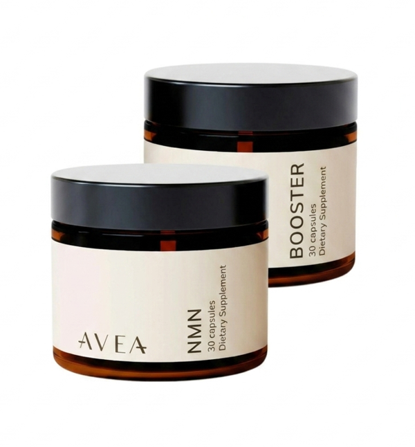 AVEA Vitality Bundle | NAD Vitaliser + NAD Booster Supplement| Swiss Quality | NAD Supplement | Antioxidants | Replenish NAD Level