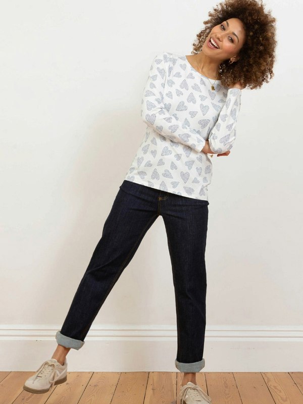 Kite Organic Tarrant Jersey Top Love You