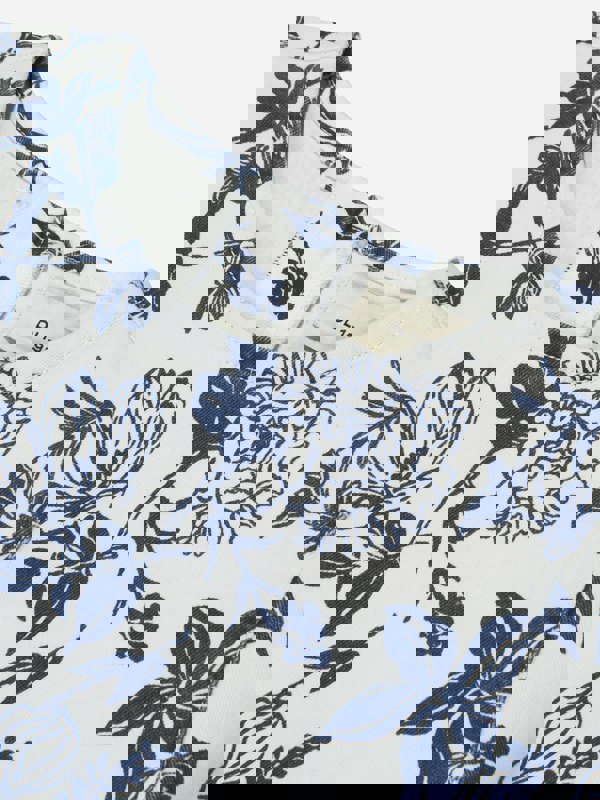 DL1961 Girls Floral Kiki Dress in White