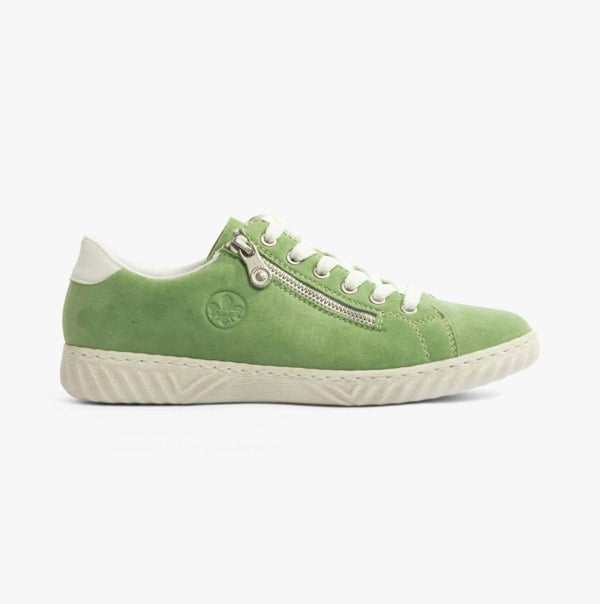 Rieker N0900-52 Womens Shoes - Green