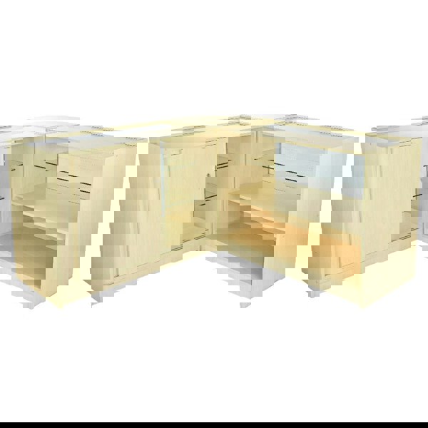 Monstershop Jupiter Maple Shop Counter & Retail Display Set