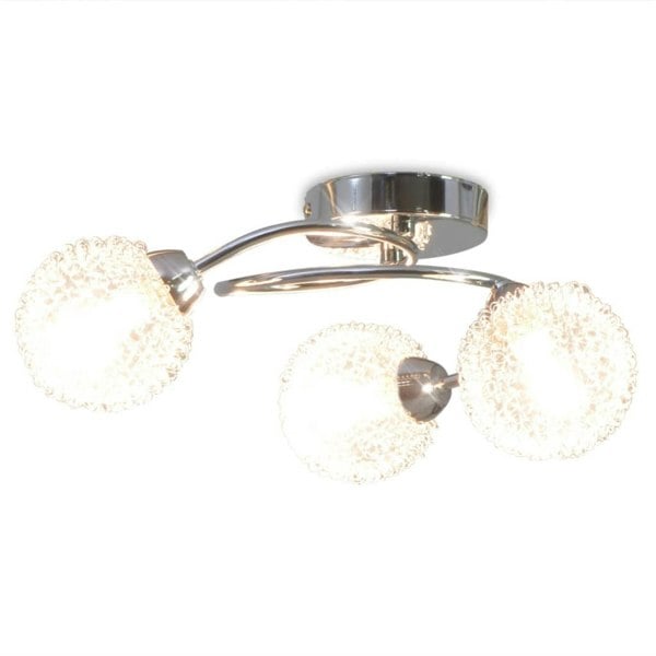 Berkfield Ceiling Lamp for 3 G9 Bulbs 120 W