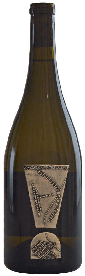 a bottle of Pillitteri Exclamation Chardonnay Viognier on a white background
