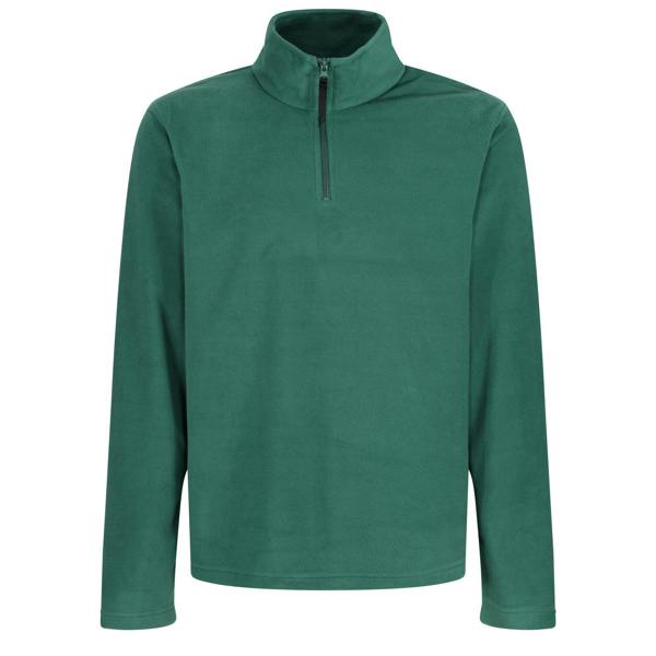 Regatta Professional Mens Micro Zip Neck Fleece Top - Bottle Green - 