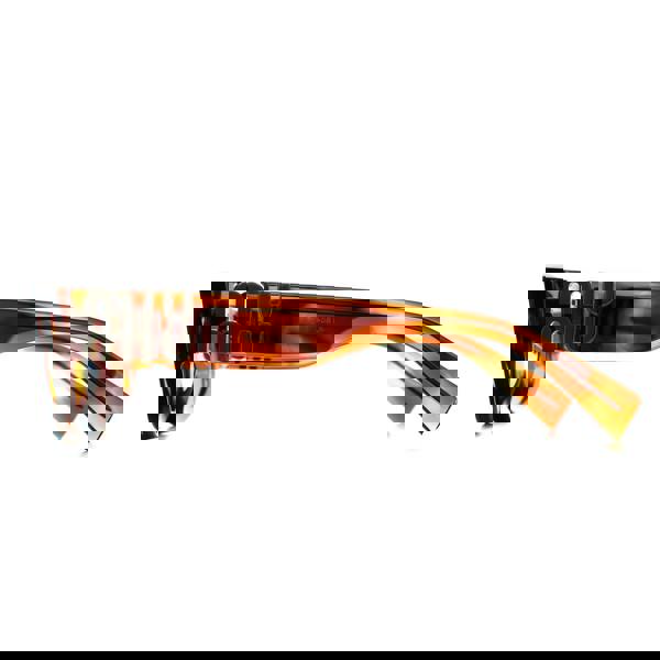 Miu Miu Sunglasses MUB04S 26E80B Striped Tobacco Dark Violet