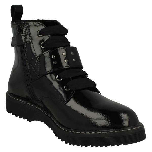 Start-rite Girls Angry Angels By Startrite Buckle Detailed Ankle Boots Icon