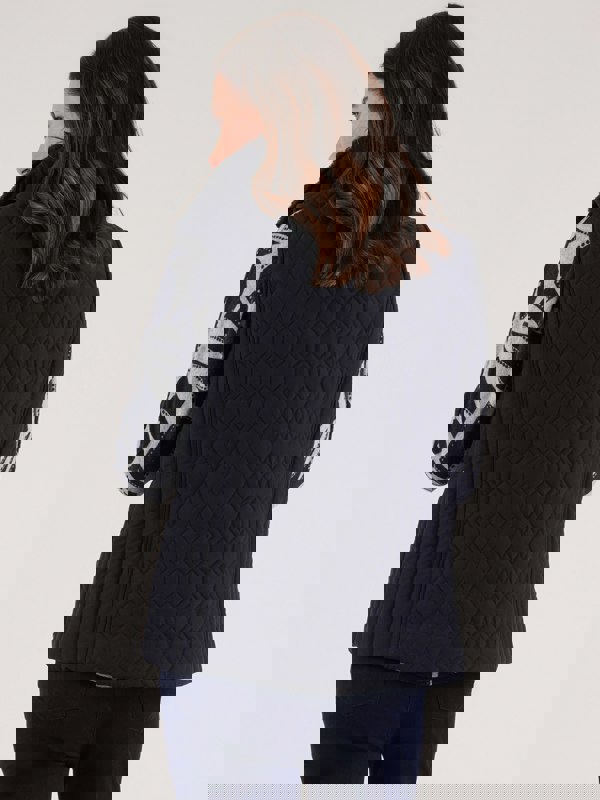 TIGI-Wear Quilt Sherling Gilet