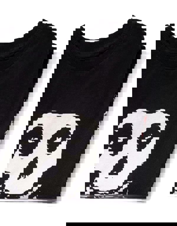 Misfits Unisex Kids Black Logo Short Sleeved T-Shirt